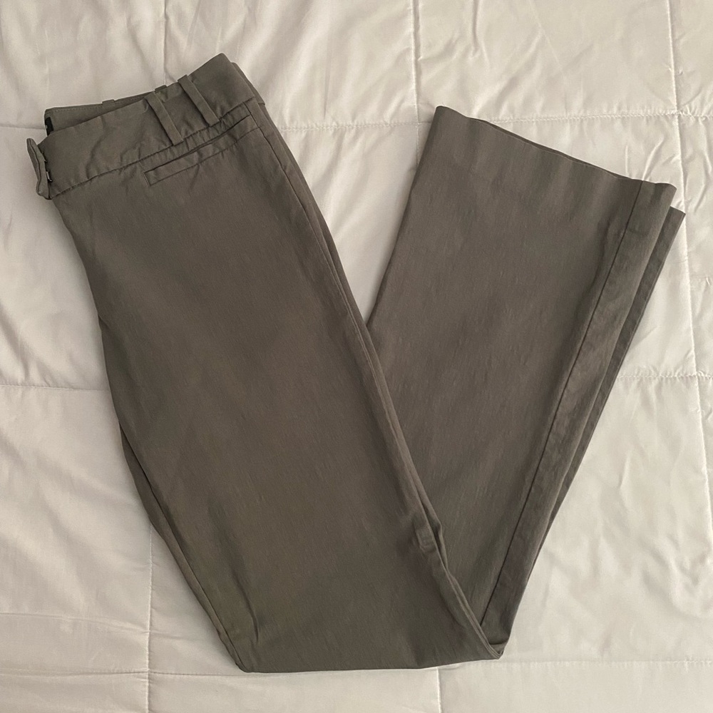 The Limited gray / olive slacks
